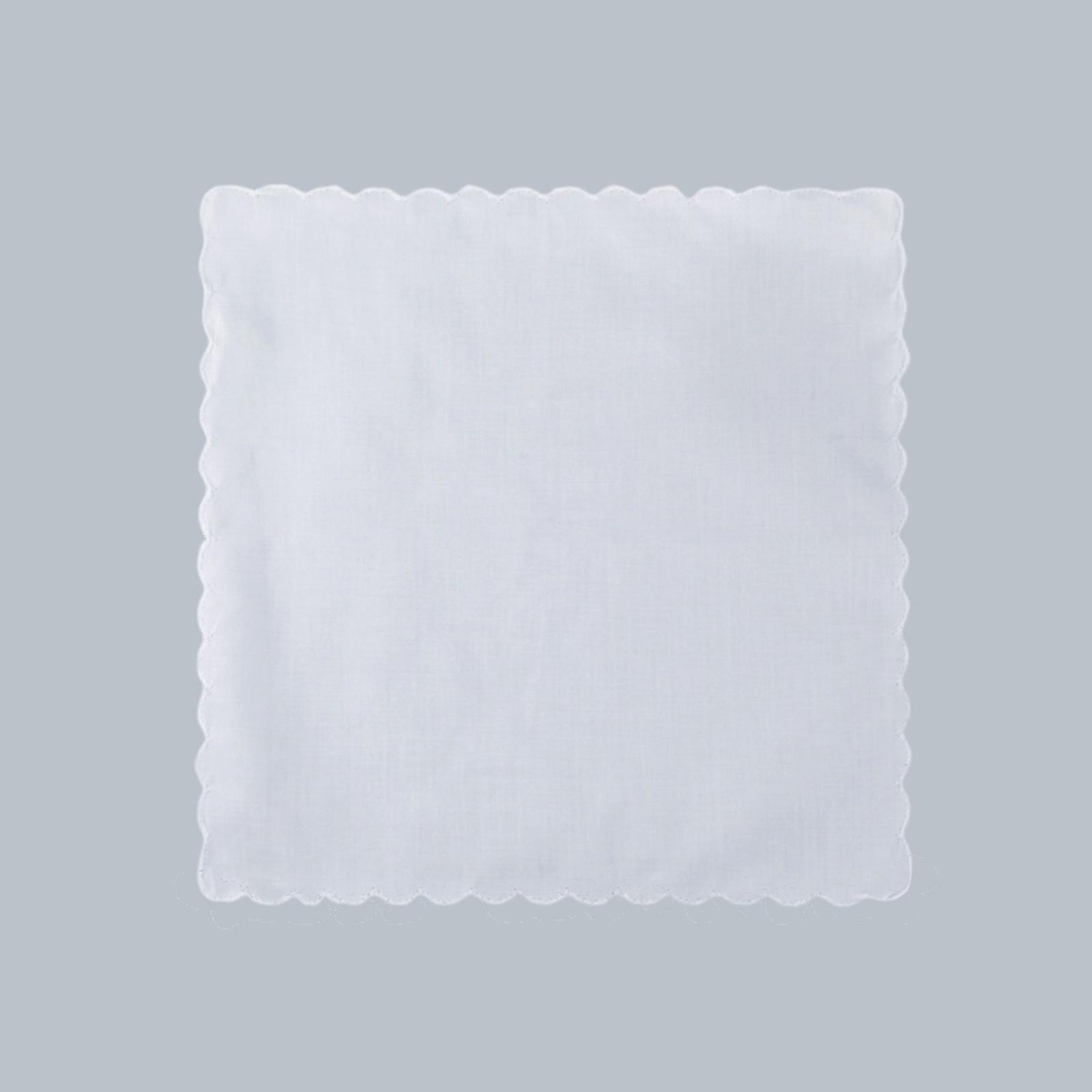 ผ้าเช็ดหน้าผ้าฝ้าย 6 ชิ้นสำหรั - Handkerchief Cotton Men บทวิจารณ์และราคา