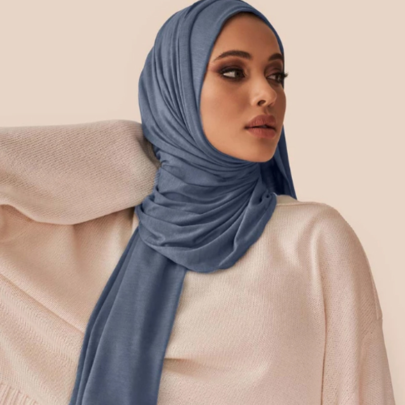แฟชั่นModal Hijabผ้าพันคอยาวมุ - Bandana Cotton บทวิจารณ์และราคา
