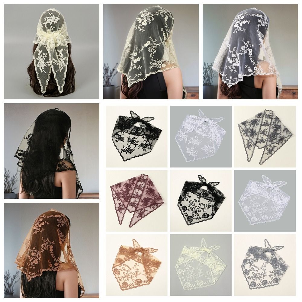 ผ้าพันคอผ้าลูกไม้ลายฉลุแบบใหม่ - Bandana Cotton บทวิจารณ์และราคา